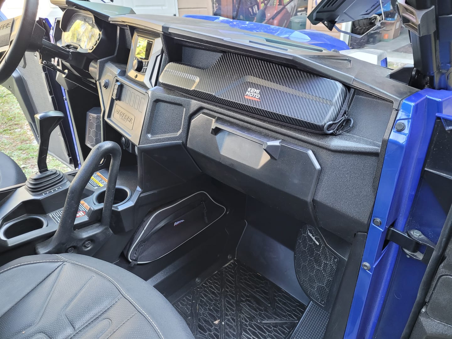 Customer photo review of Dashboard Storage Bag for Polaris General 1000/4 1000