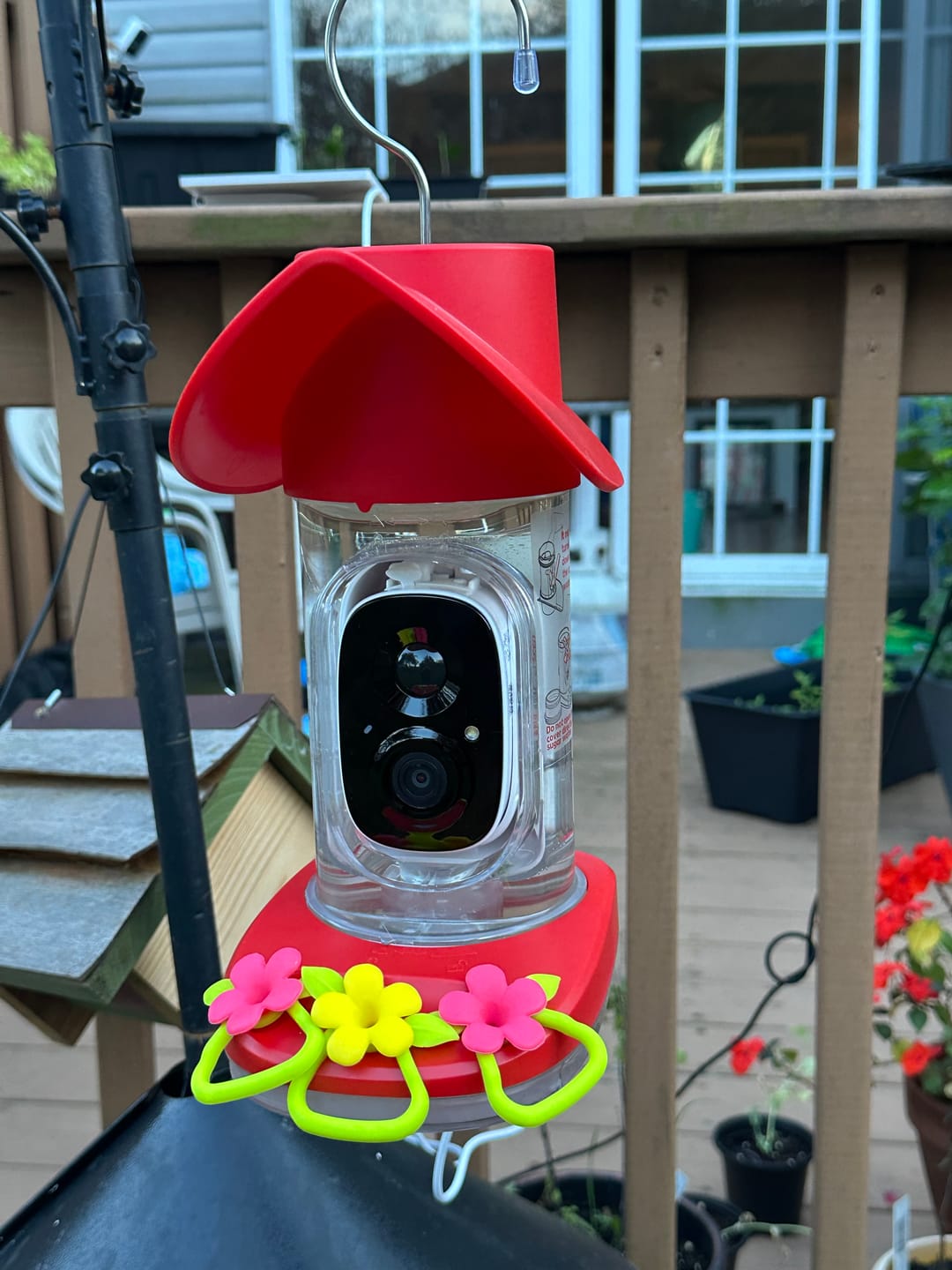 Customer photo review of Smart Hummingbird Feeder