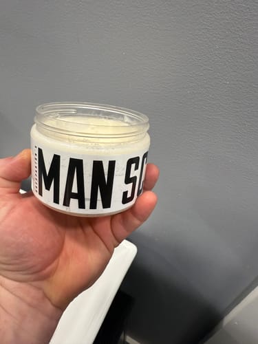 Customer photo review of Man Scrub