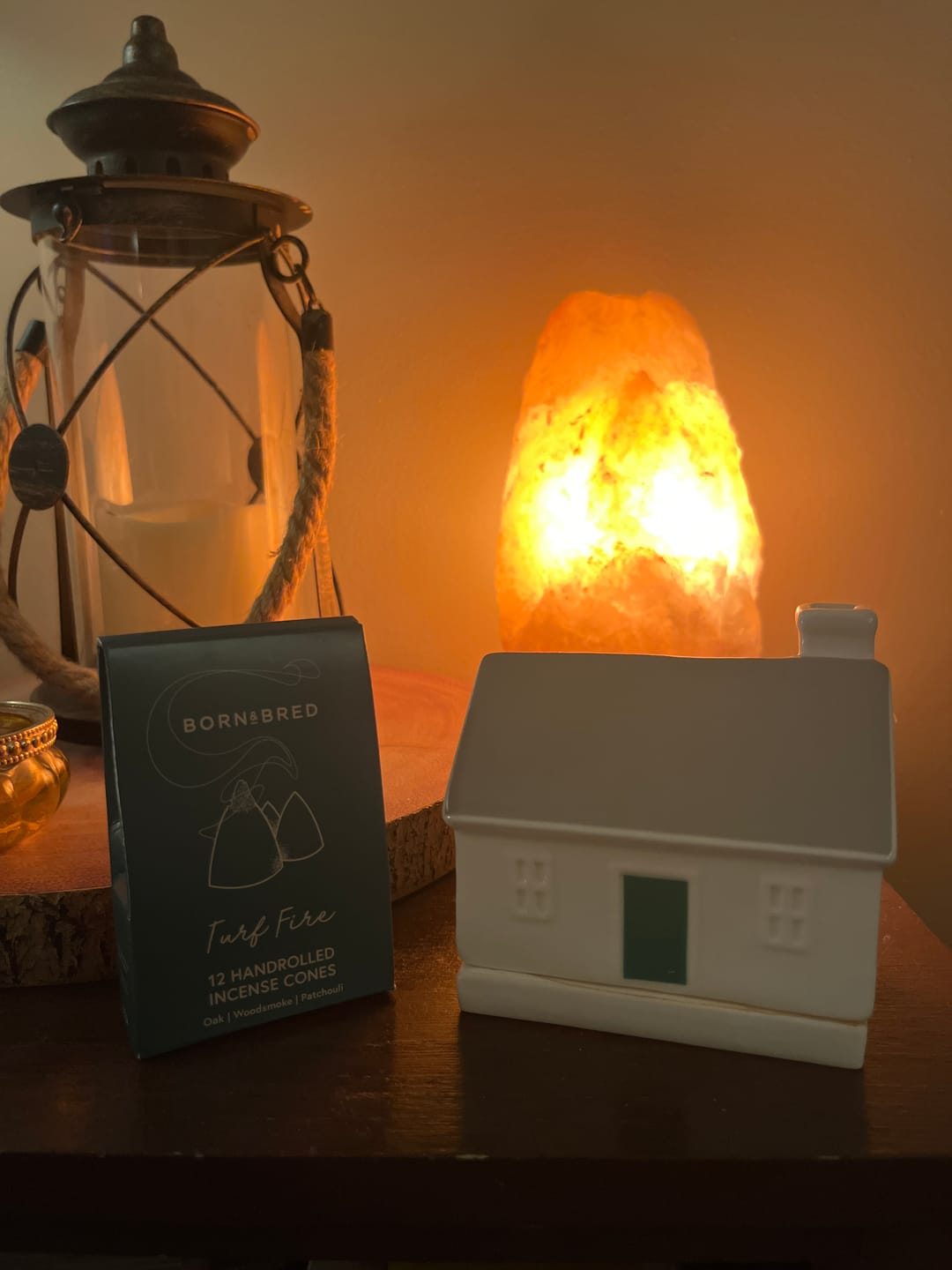 Customer photo review of Turf Fires Incense Cones | Born & Bred