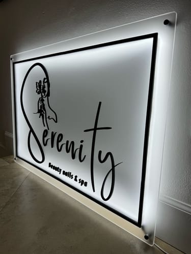 Customer photo review of CUSTOM SIGN FOR Gaella Doutis