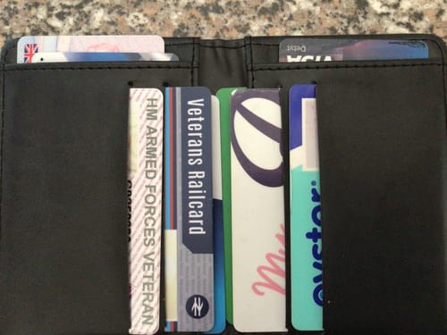 Kent review of RAF Leatherette Wallet image 1 out of 3