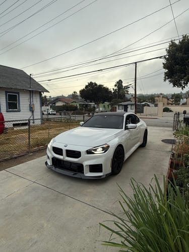 Customer photo review of G87 M2 - MHC Style Carbon Fiber Front Lip
