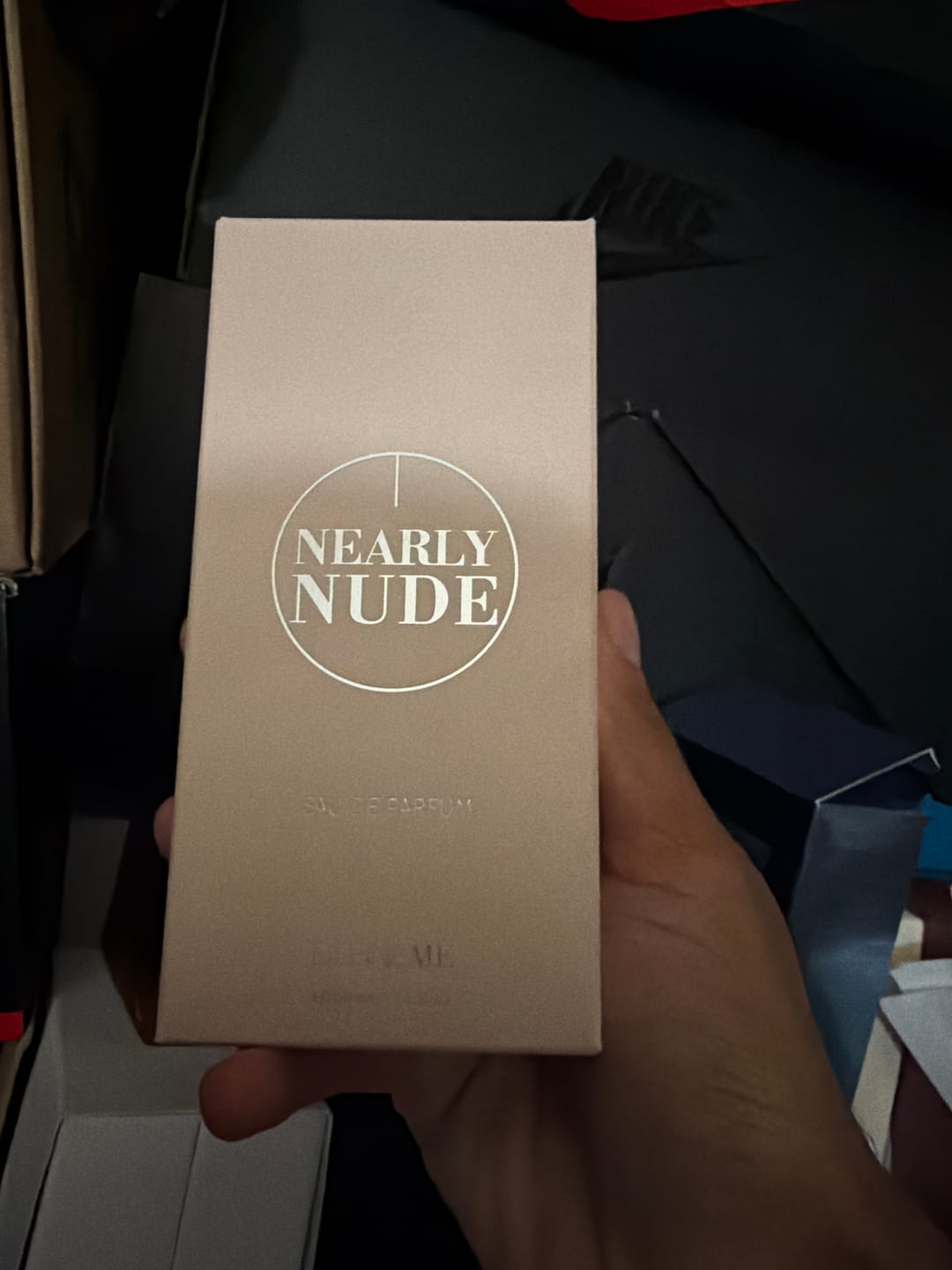 Customer photo review of Nearly Nude Eau de Parfum