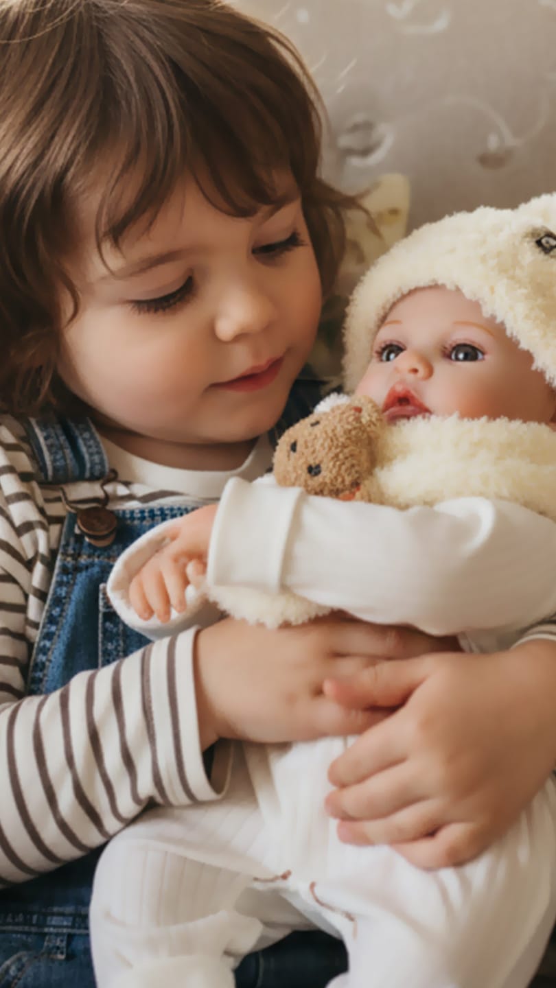 Customer photo review of Milo - Lifelike Reborn Baby Doll (20")