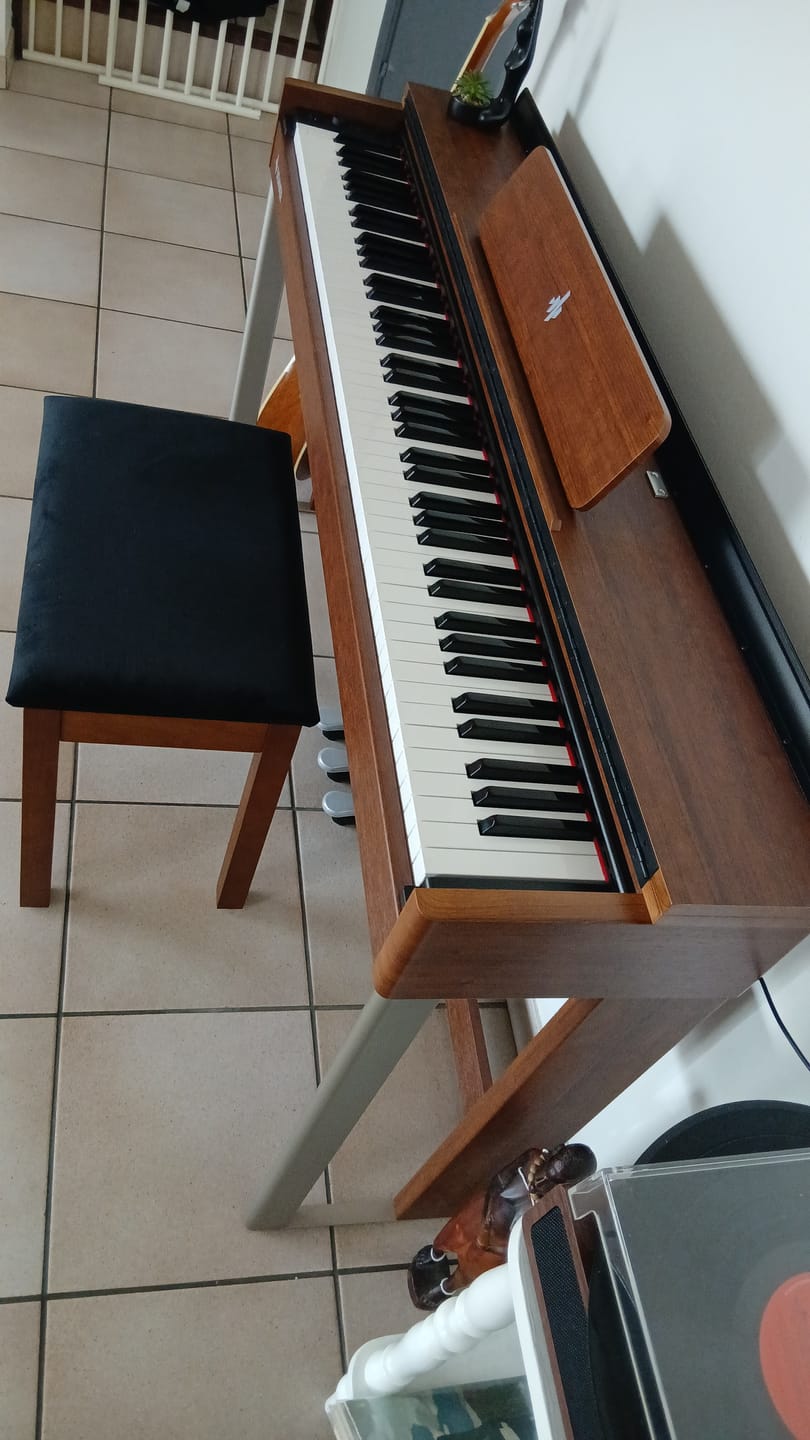 Customer photo review of Donner DDP-200 Piano numérique avec mécanisme de marteau gradué