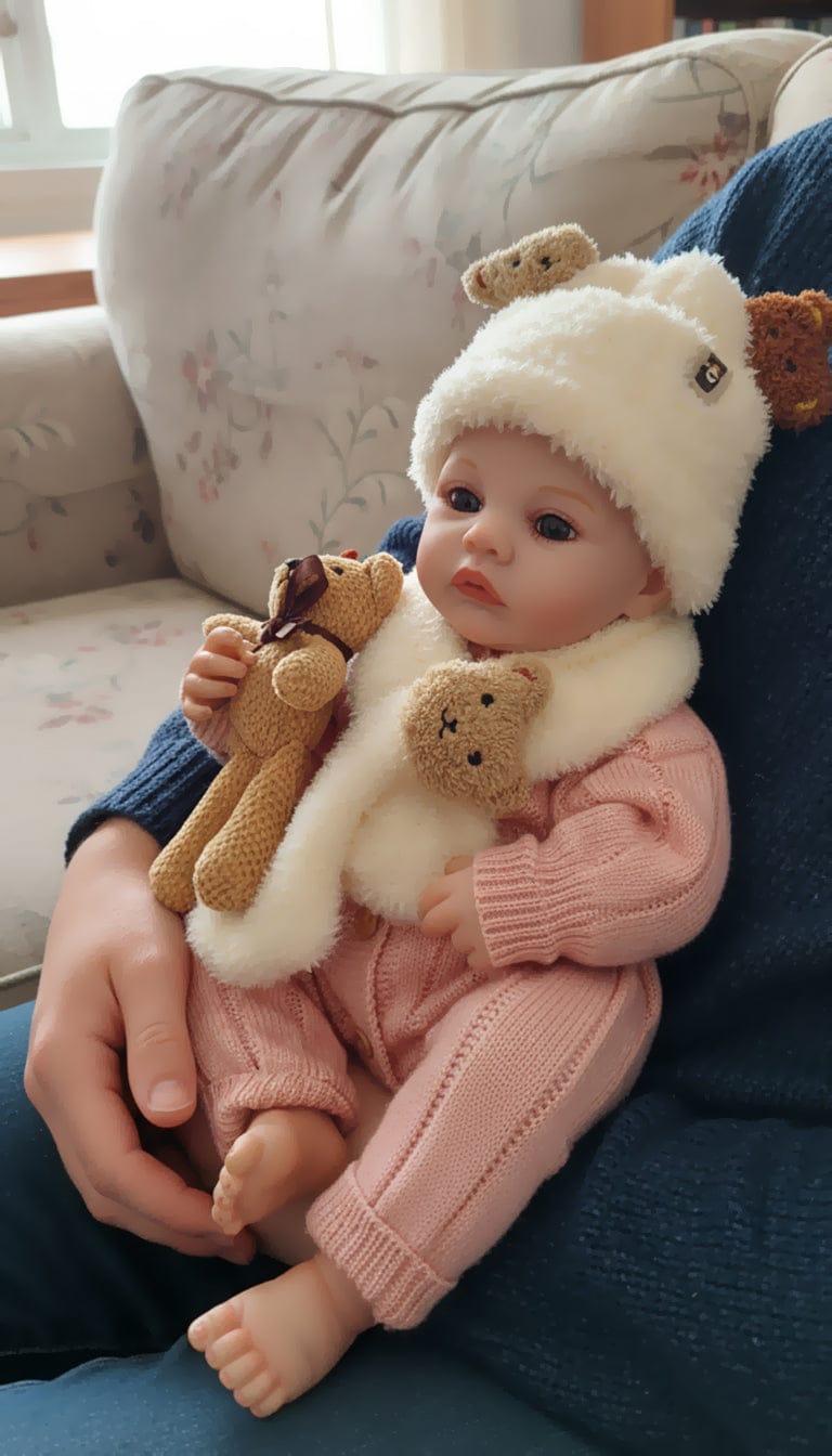 Customer photo review of Ava - Lifelike Reborn Baby Doll (20")