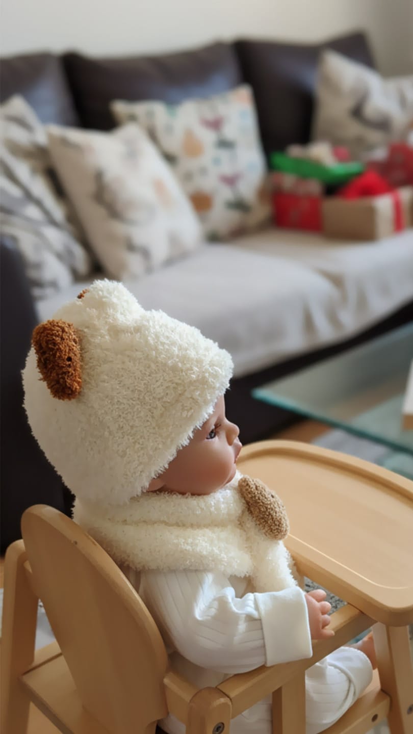 Customer photo review of Milo - Lifelike Reborn Baby Doll (20")
