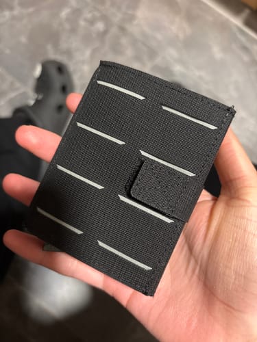 Customer photo review of Tactical Wallet MK2 - Schwarz