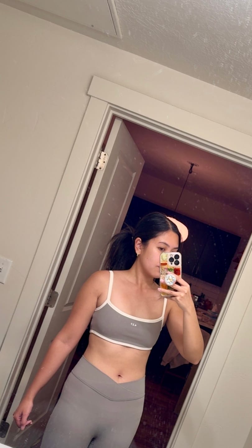 Customer photo review of The Micro Bra / ClayMask-Cream