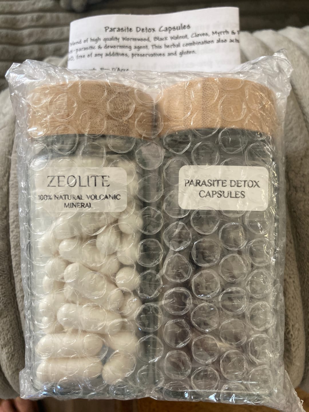 Customer photo review of Parasite & Heavy Metal Power Detox Bundle