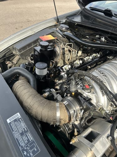 Customer photo review of Motion Raceworks Top Loader Billet Internally Baffled Oil Catch Can ( Single 12 AN Port )