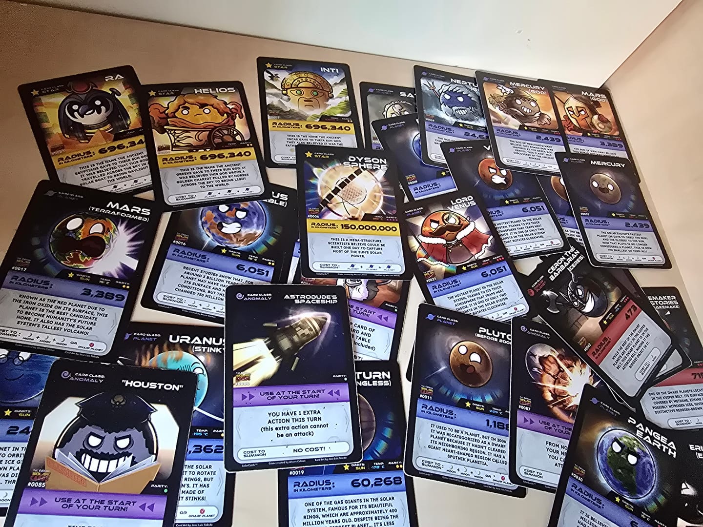 Customer photo review of SolarCards Booster Pack 🚀