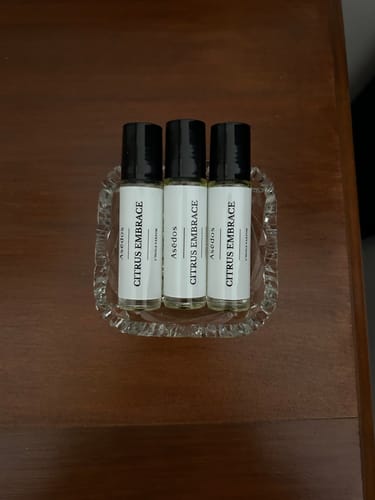 Customer photo review of CITRUS EMBRACE PERFUME OIL