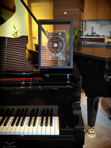 Customer photo review of M1 Music Frame CD Player