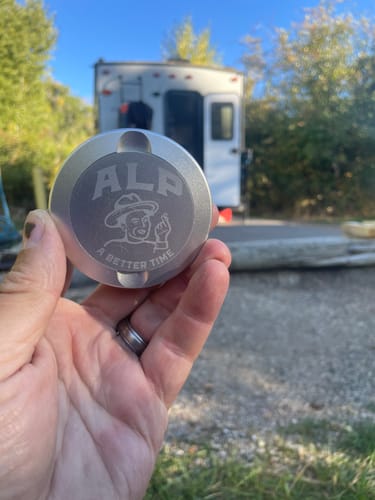 Customer photo review of Spearmint Nicotine Pouches