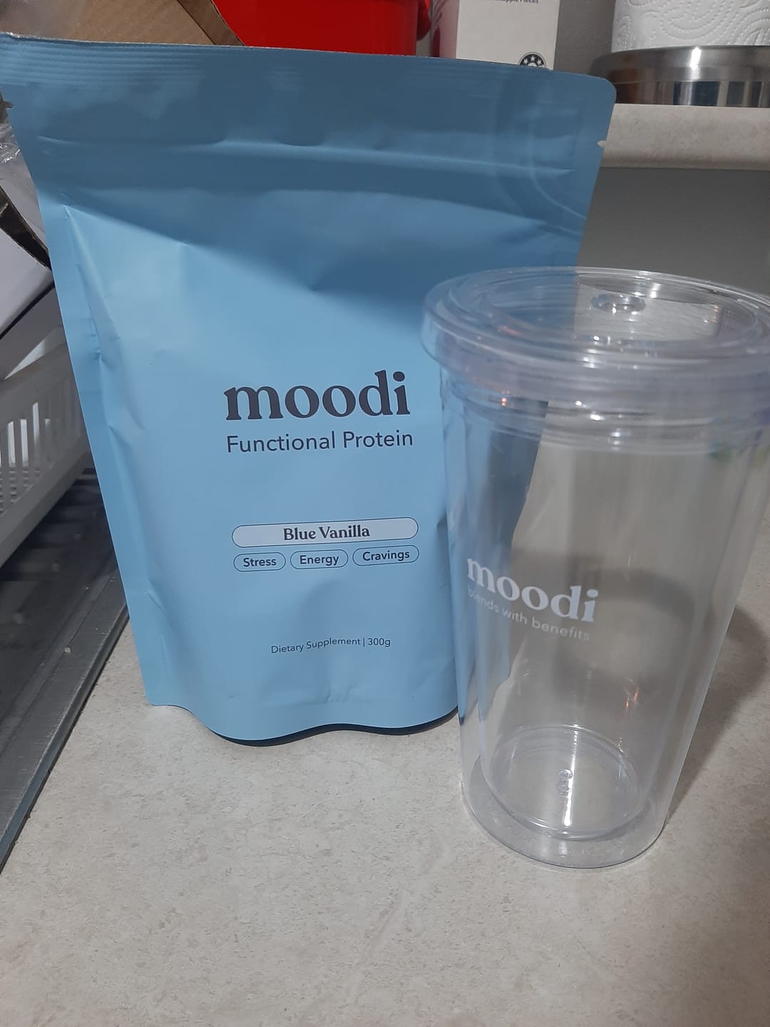 Customer photo review of Essentials Protein Starter Kit