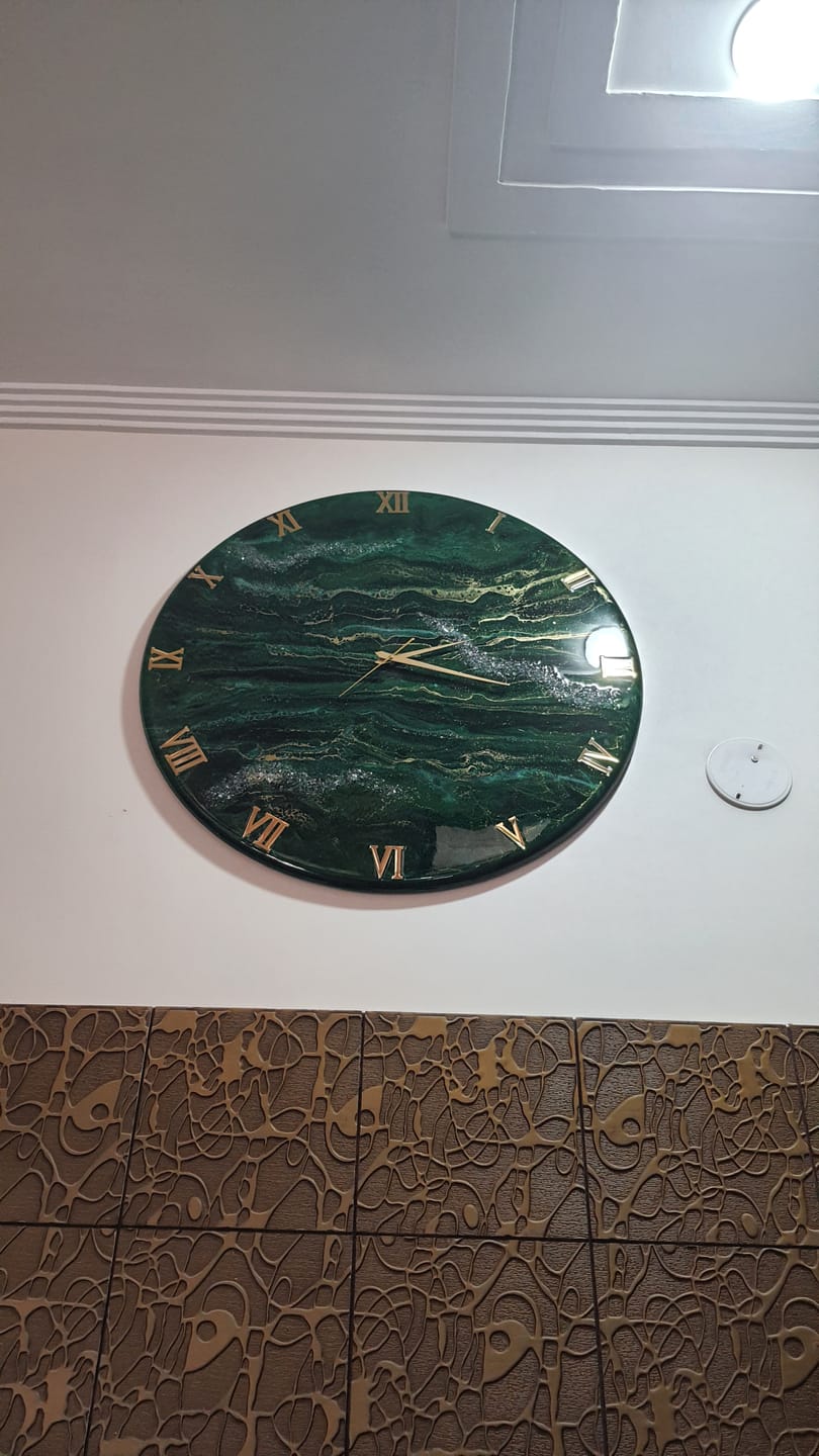 Customer photo review of Green Desert Silent Clock