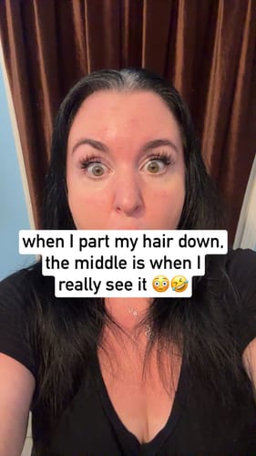 Customer photo review of Instant Dye Shampoo