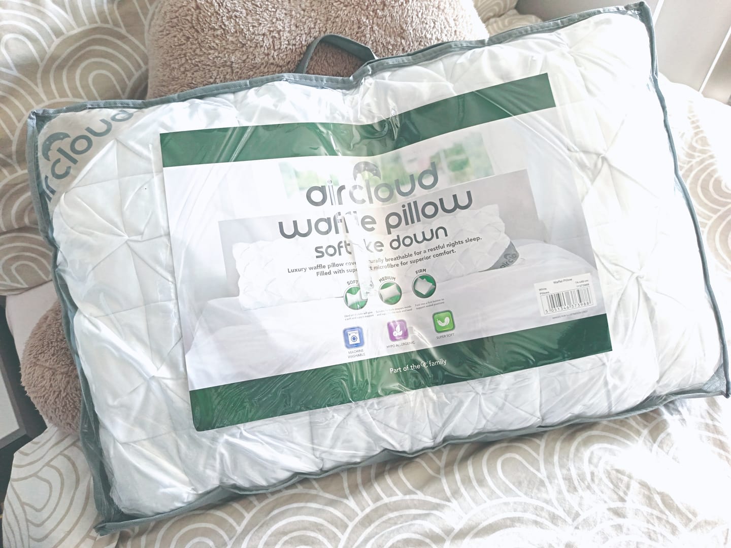 Customer photo review of 10cm Mattress Topper