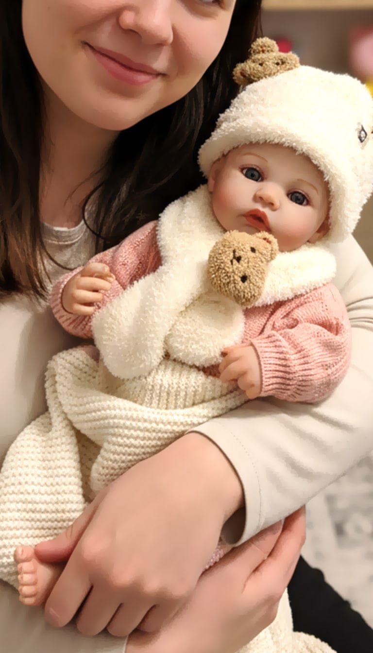 Customer photo review of Ava - Lifelike Reborn Baby Doll (20")