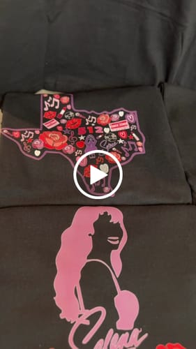 Customer video review of Upload Your DTF Gang Sheet