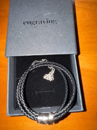 Customer photo review of Bracelet: Obelix