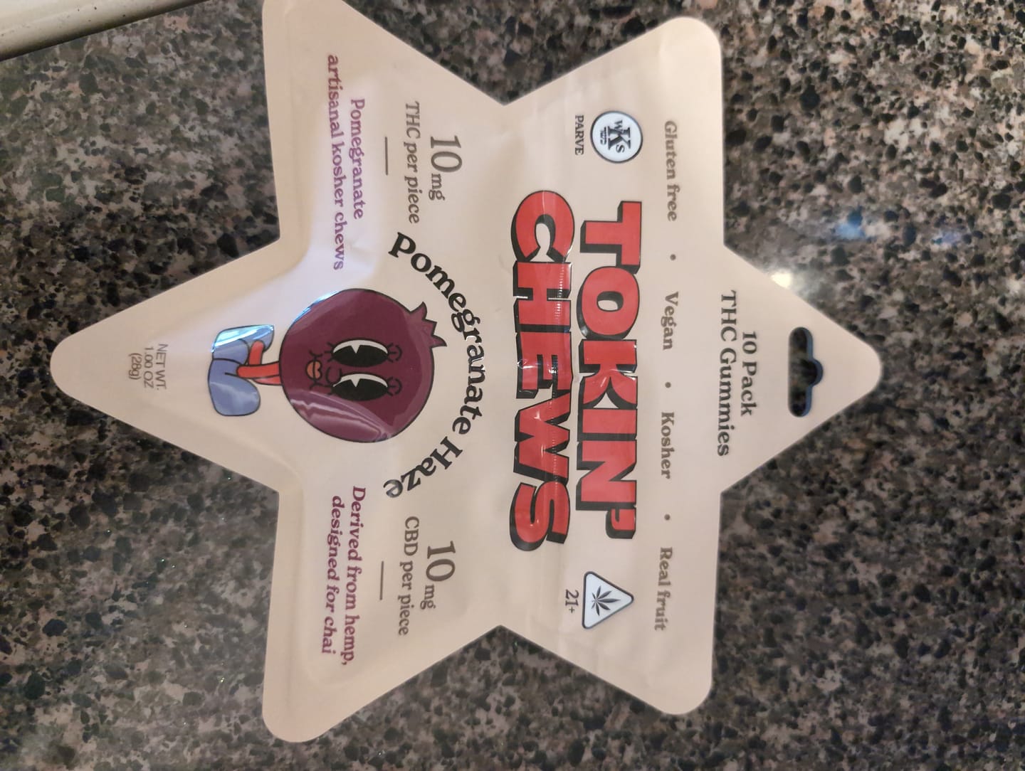 Customer photo review of Pomegranate Haze
