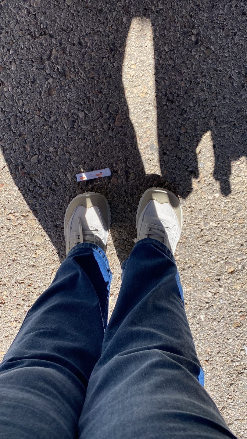 Customer photo review of Crest - Zapatos De Punta Ancha