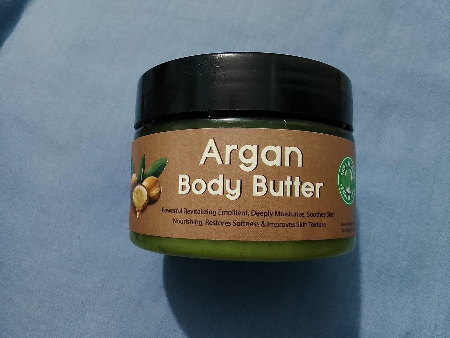 Customer photo review of Argan Body Butter – Restores Softness & Improves Skin Texture [آرگان] 110gm