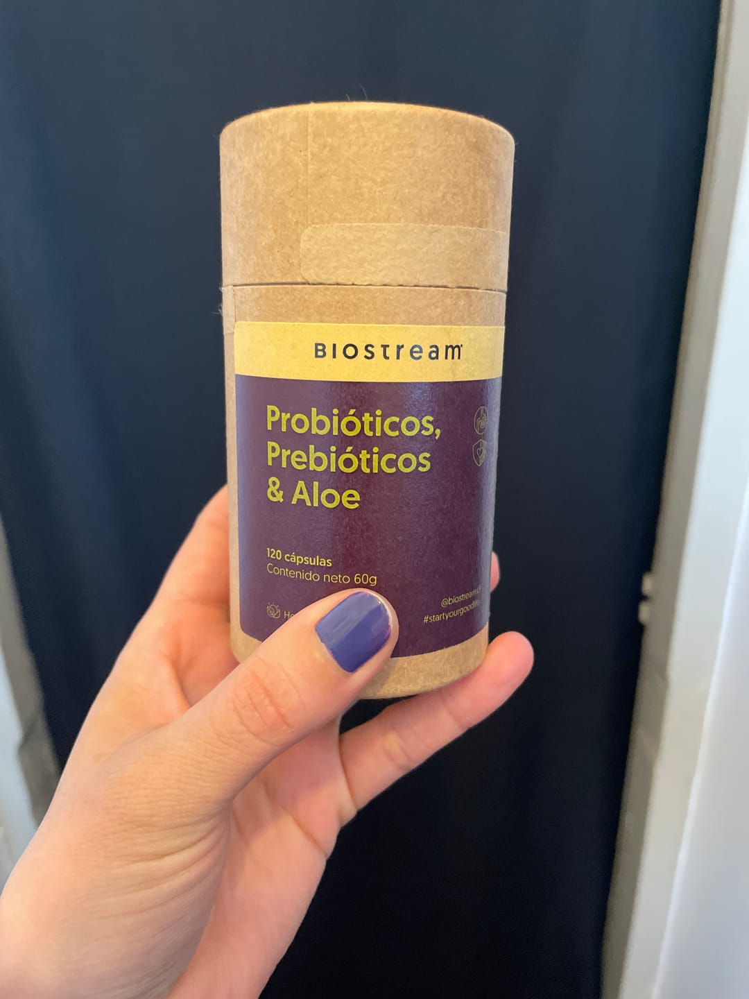 Customer photo review of Probióticos, Prebióticos & Aloe 120 Cápsulas