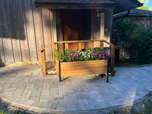 Customer photo review of 18" x 60" Raised Garden Bed - 30" TALL