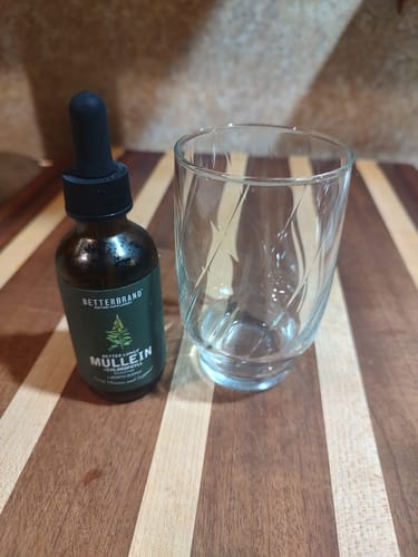 Customer photo review of Mullein Tincture