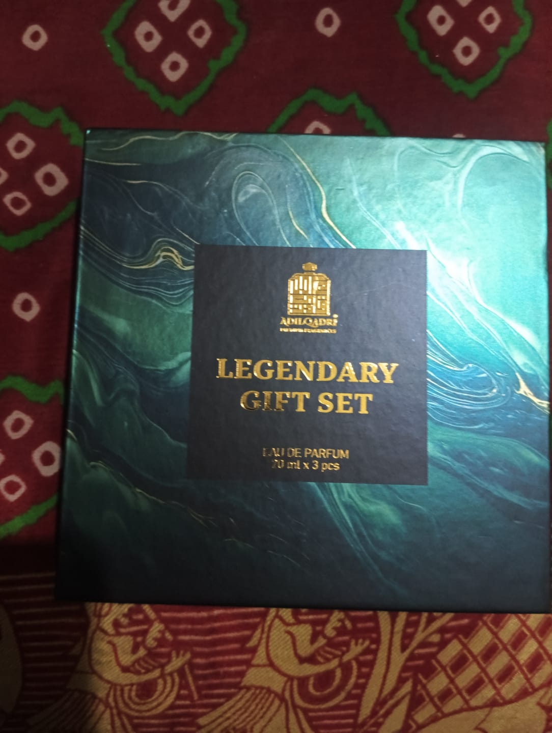 Customer photo review of Legendary Gift Set 3 Pcs Set of Premium Perfume Spray