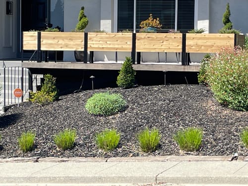 Customer photo review of 18" x 48" Raised Garden Bed - 30" TALL