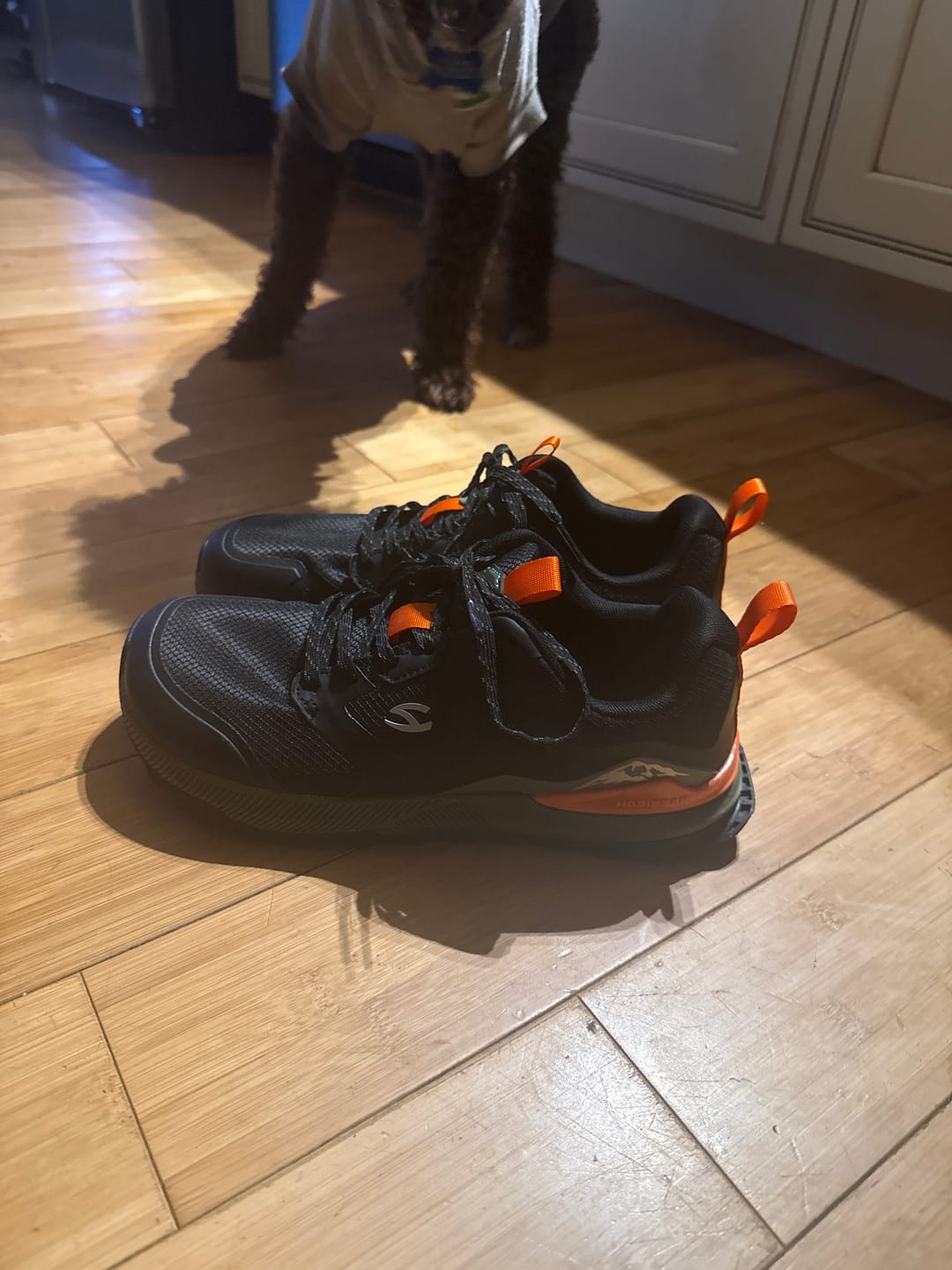 Customer photo review of Aurora - Wide Toe Sneakers