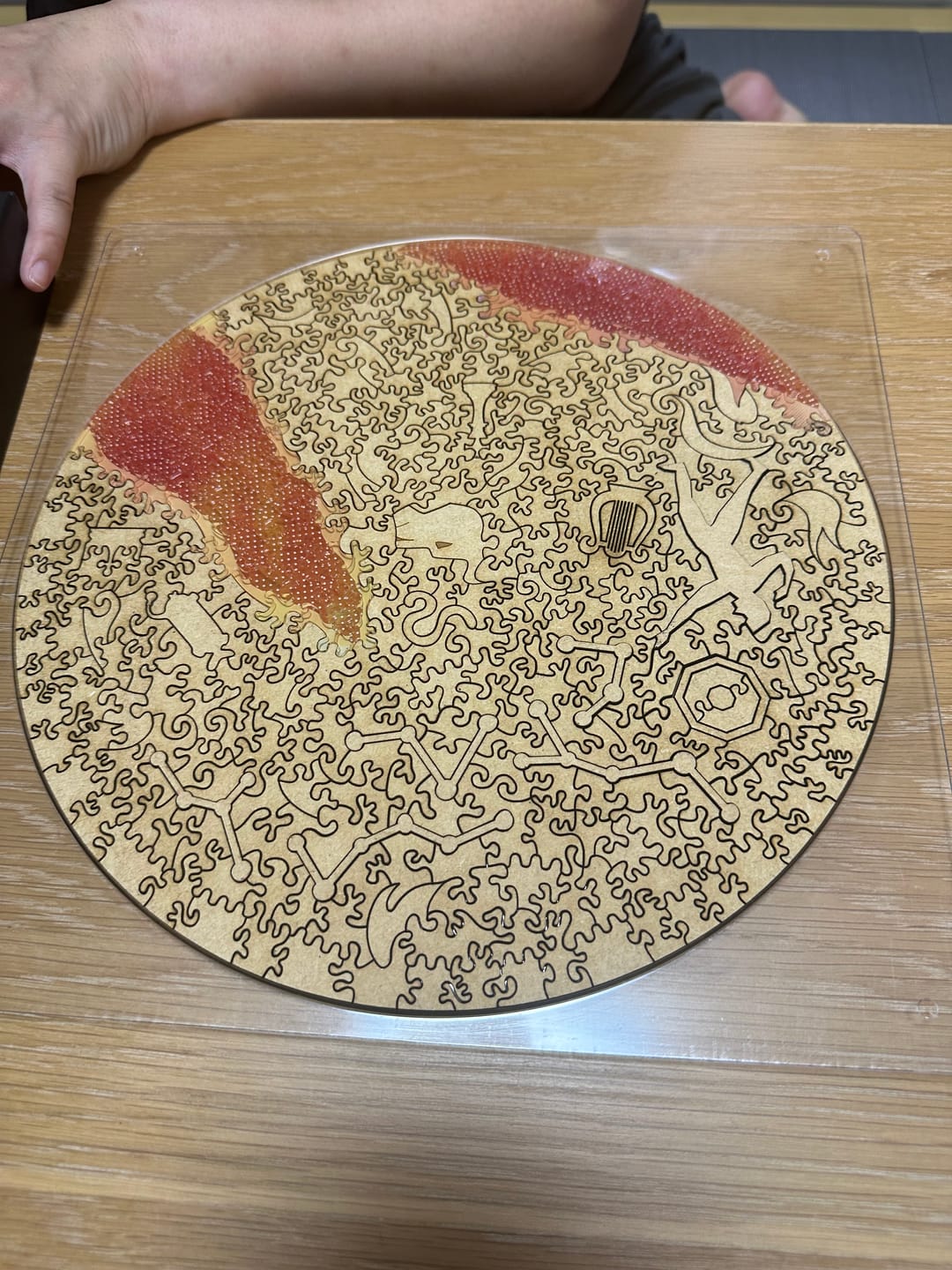Customer photo review of 宇宙の破片 SUN 太陽と専用フレームセット