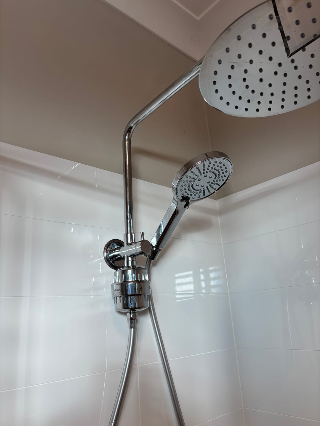 Customer photo review of Shower Purifier - Silver