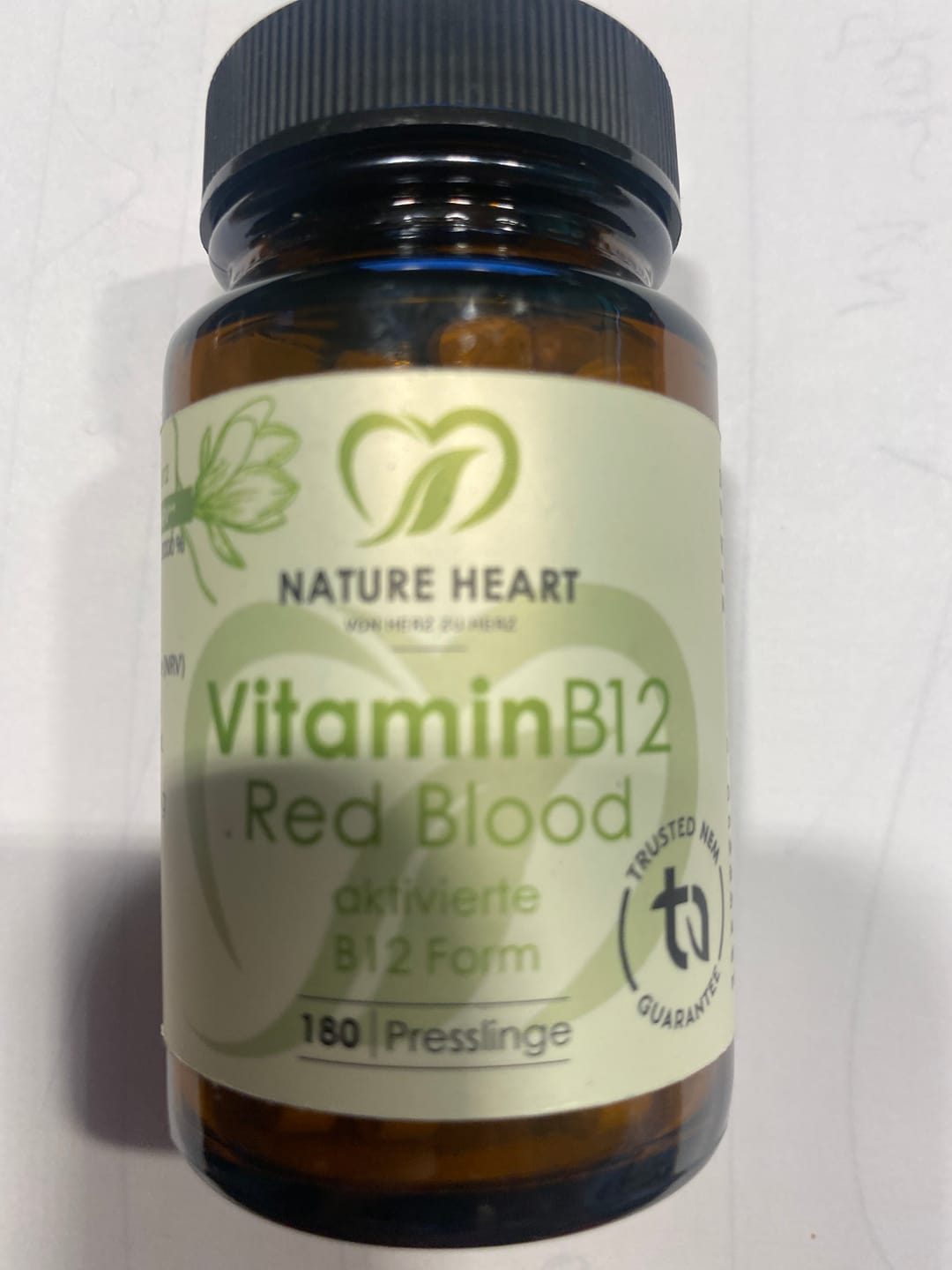 Customer photo review of Vitamin B12 Red Blood