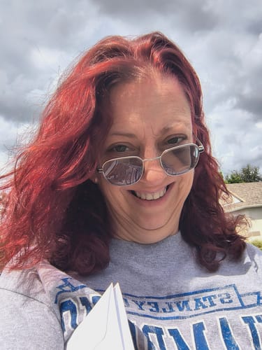 Customer photo review of Instant Dye Shampoo