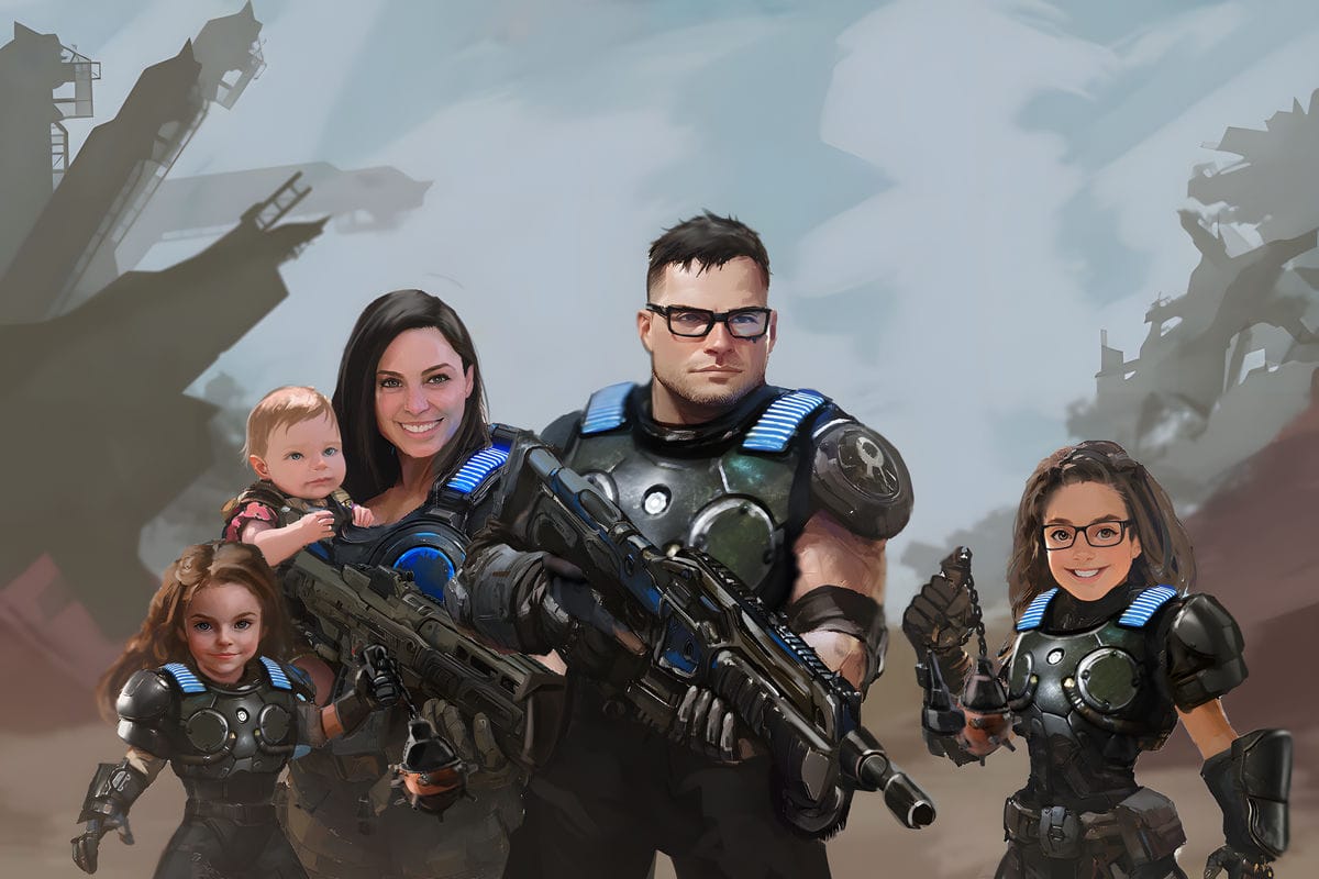 Customer photo review of Fantasy Portrait from Photo