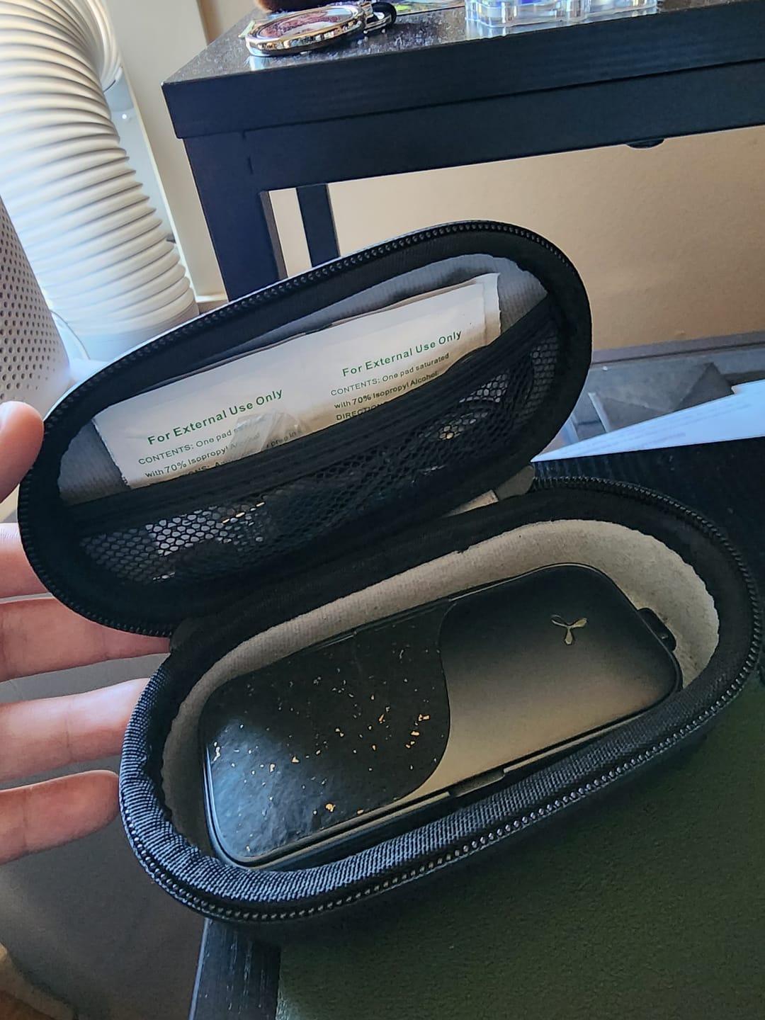 Customer photo review of Lockable Smell-Proof Stash | S