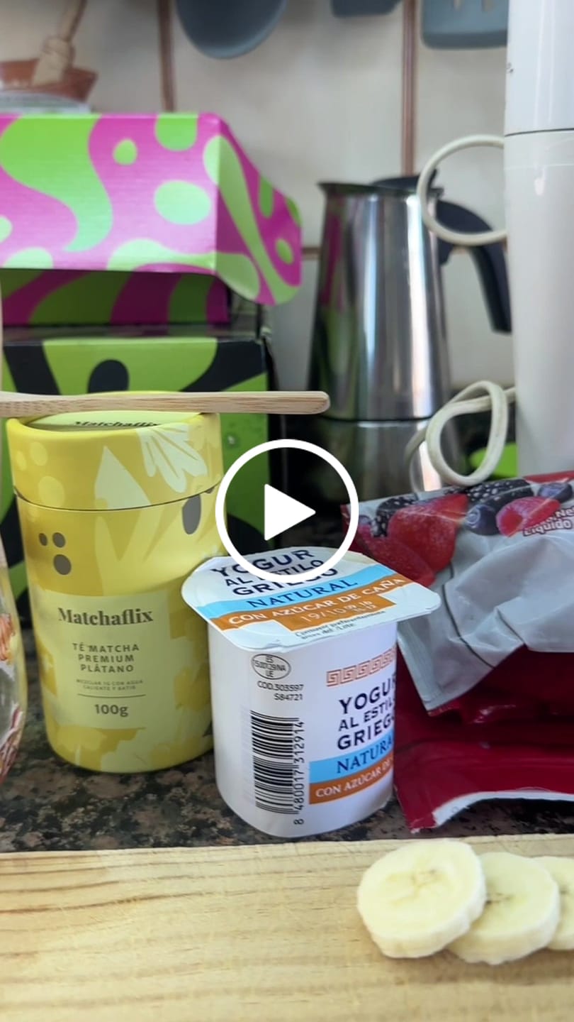 Customer video review of Té Matcha Premium Plátano
