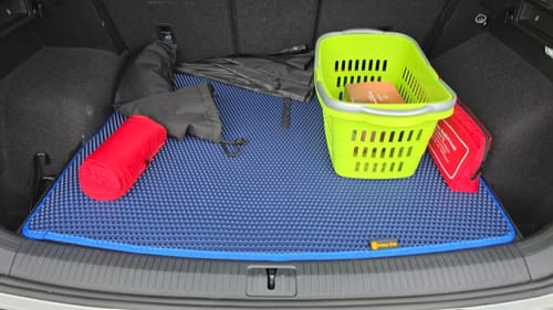 Customer photo review of Kofferraumwanne nach Maß