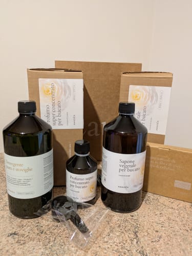 Customer photo review of Kit Laundry Cotone di Camelia
