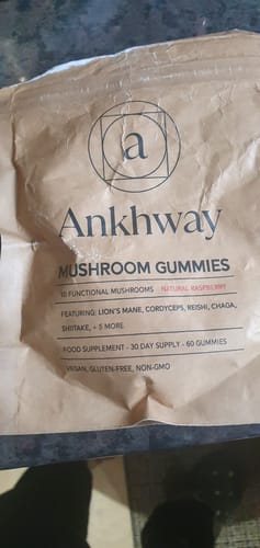 Customer photo review of Mushroom Gummies