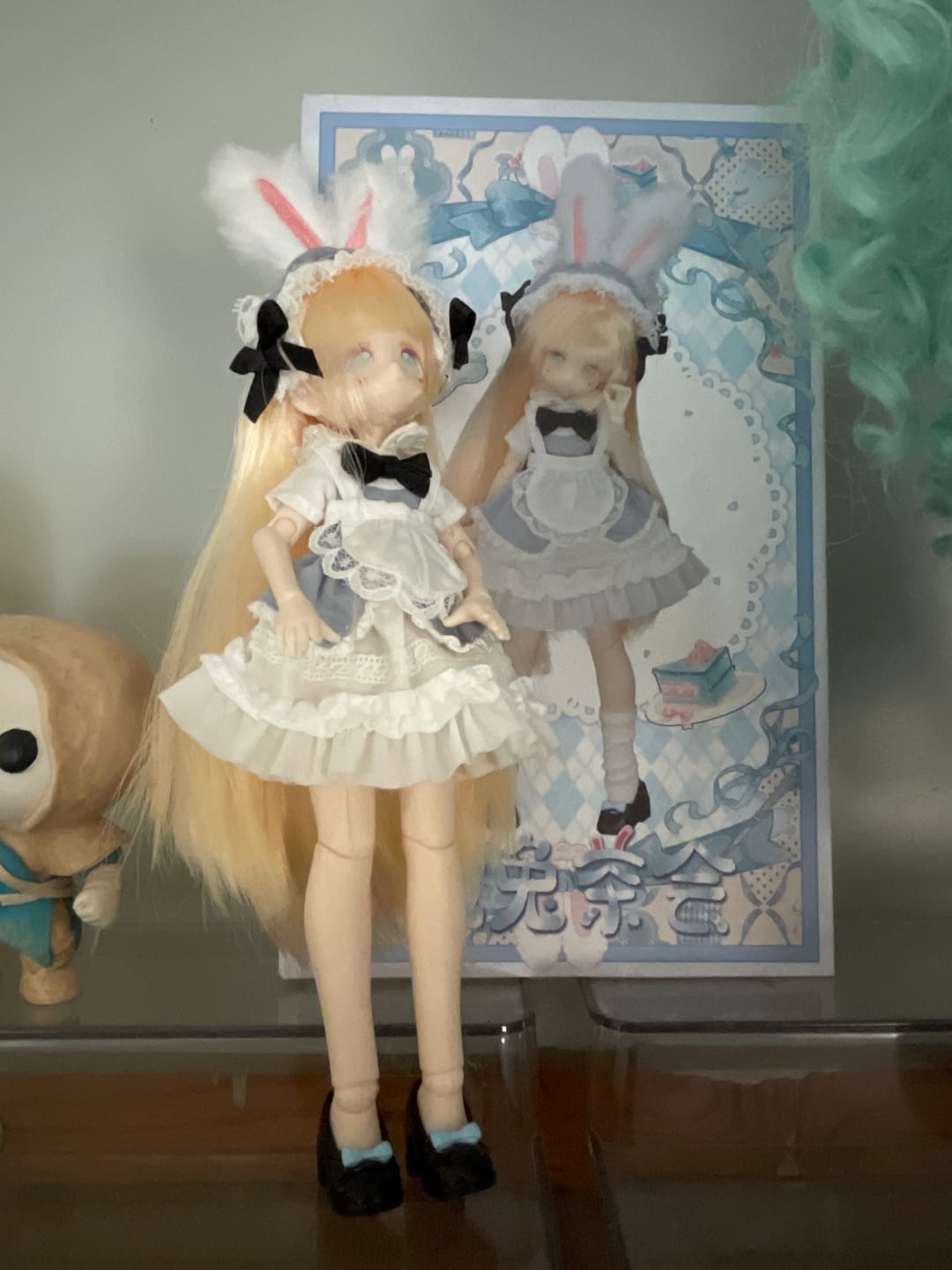 Customer photo review of Momotale Fluff Rabbit Tea Party Series 1/8 MJD Action Figure
