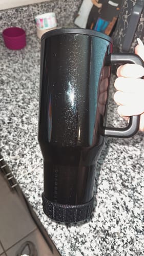 Customer photo review of Midnight Mirage Shorty Macrame Tumbler Boot