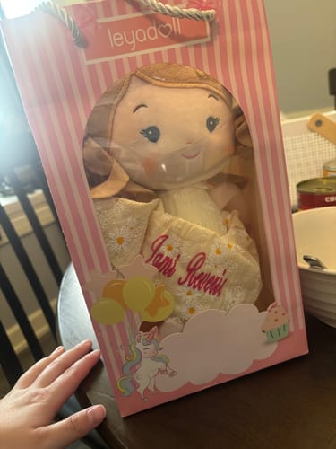 Customer photo review of Personalized Daisy Girl - Yellow