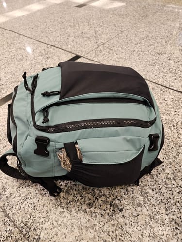 Customer photo review of Blast Quick Access 28L-38L Carry On Travel Backpack
